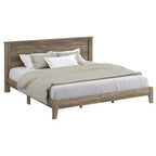 Cama Galano King Tiena Lencia con cabecero, roble nudoso