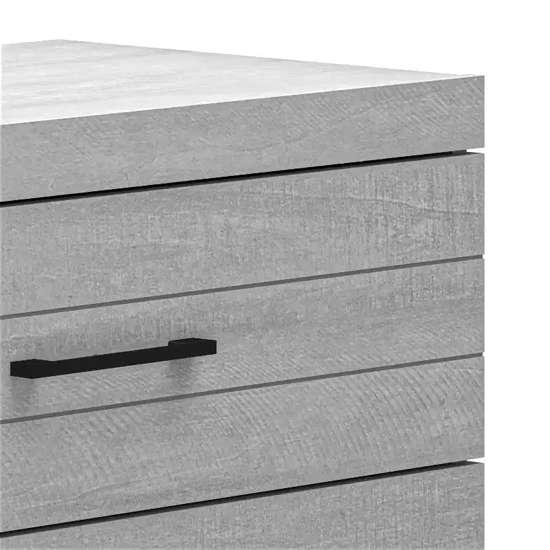 Cómoda Galano Hamsper de 5 cajones (con bloqueo) - Roble gris polvoriento