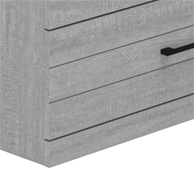 Cómoda Galano Hamsper de 5 cajones (con bloqueo) - Roble gris polvoriento