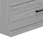Cómoda Galano Hamsper de 5 cajones (con bloqueo) - Roble gris polvoriento