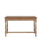 GDFStudio Crista Escritorio tradicional de madera con 1 cajón