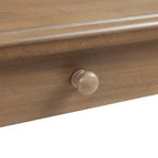 GDFStudio Crista Escritorio tradicional de madera con 1 cajón