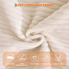 Sofá cama convertible de 78.8'' con almohadas, sofá de pana 5 en 1, sofá plegable con estructura de forma fija, no requiere montaje