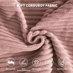 Sofá cama convertible de 78.8'' con almohadas, sofá de pana 5 en 1, sofá plegable con estructura de forma fija, no requiere montaje