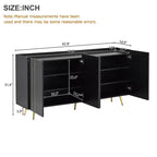 Okak Modern Shoe Cabinet, Freestanding Shoe Organizer with 2 Doors and 6 Shelves, Shoe Storage Cabinet for Entryway, Living Room, Hallway