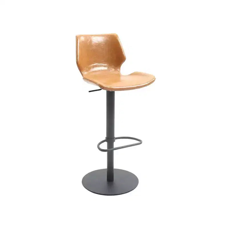 Taburete giratorio neumático de altura ajustable estilo vintage Chintaly Imports