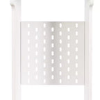 GDFStudio Edmund Gabinete de Almacenamiento Moderno de 70.87'' de Alto con 2 Cajones y Puertas de Vidrio