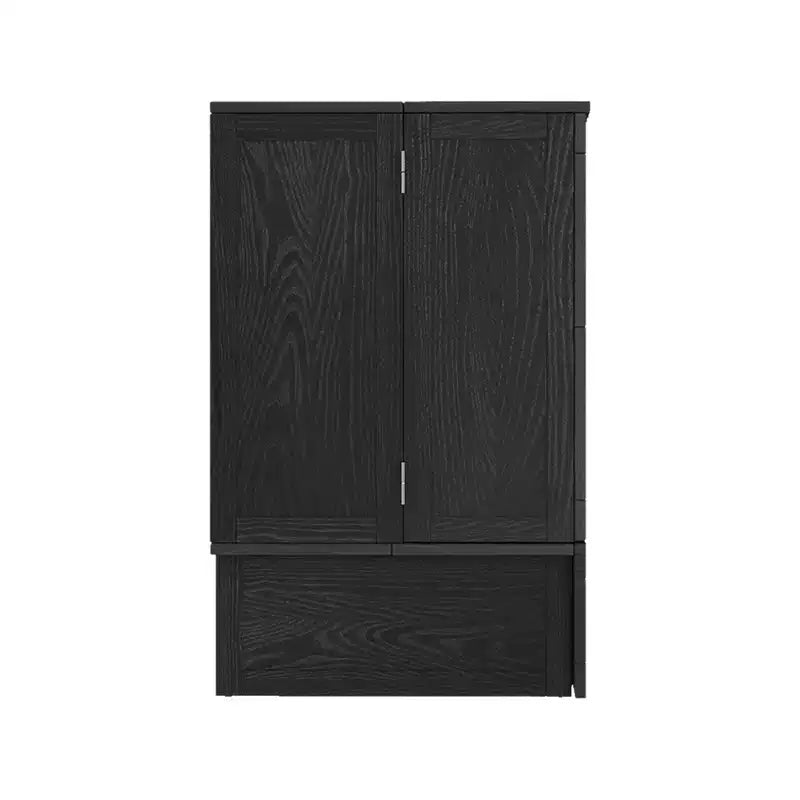 Cama de pared Queen Keloyid Haimyy de madera maciza con cargador integrado y cajón resistente