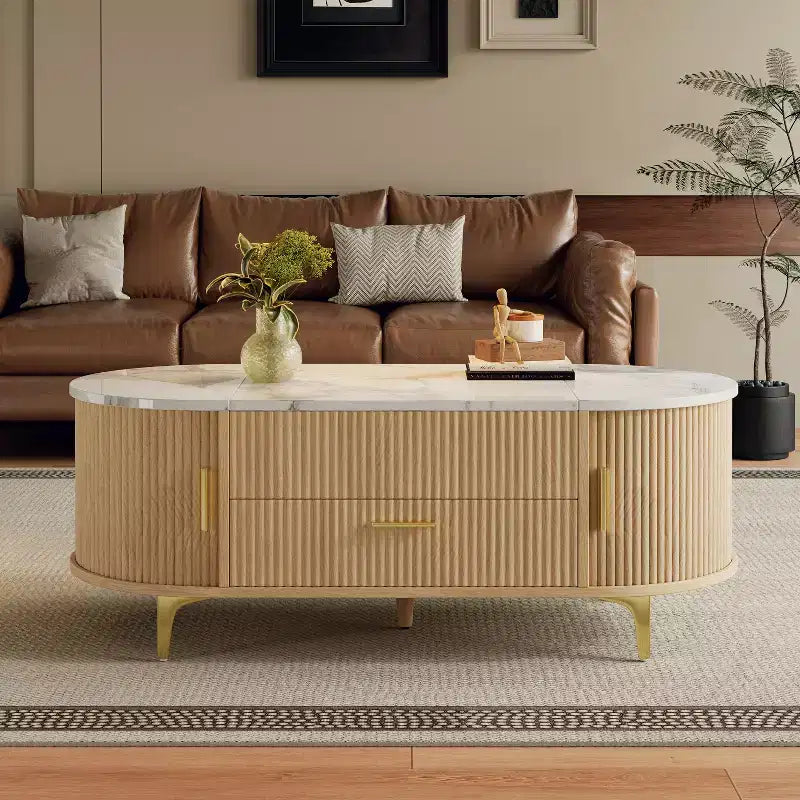 Mesa de centro elevable Christopher Knight Home Nova con almacenamiento oculto