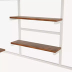 Cama alta Okak de tamaño completo con barandilla de seguridad, litera con escritorio, escaleras y estantes de almacenamiento, cama individual para niños y adultos