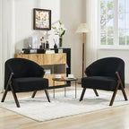 Sillón de estilo moderno, material PU, cómoda silla de lectura acolchada, sofá sin reposabrazos, adecuado para sala de estar y dormitorio