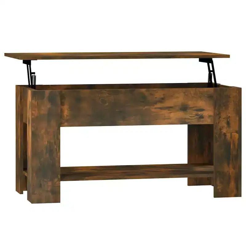 Mesa de centro Roble Ahumado Madera Contrachapada Media