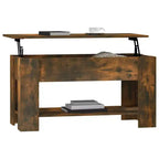 Mesa de centro Roble Ahumado Madera Contrachapada Media