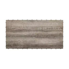 Mesa Sofá Beige, Mesa Consola de 47" con Estante de Almacenamiento, Mesa de Centro Moderna de MDF para Sala de Estar, Entrada, Pasillo