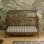 Cuna convertible 4 en 1 Liberty de Namesake con husos