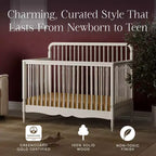 Cuna convertible 4 en 1 Liberty de Namesake con husos