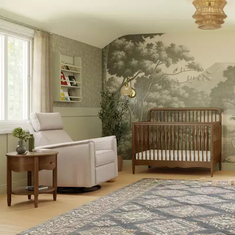 Cuna convertible 4 en 1 Liberty de Namesake con husos