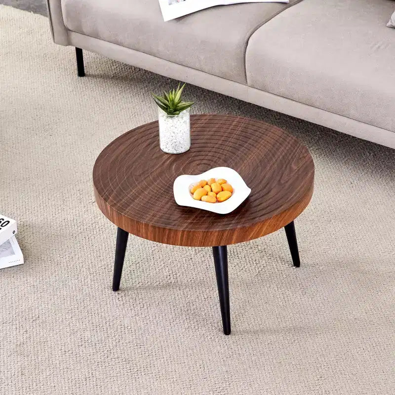 Mesa de centro redonda moderna GDFStudio Hugo