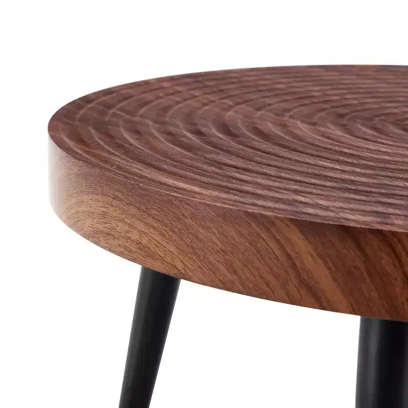 Mesa de centro redonda moderna GDFStudio Hugo