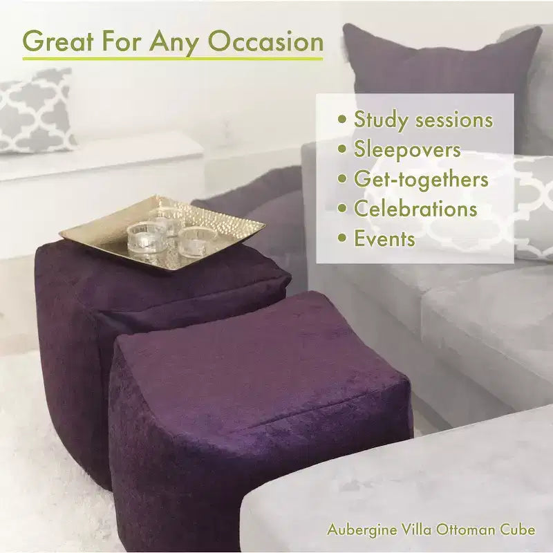 Majestic Home Goods,Puf cubo de Atenas