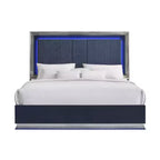 Espejo HomeStock Roble y Blanco con Iluminación LED - Elegante Espejo Moderno para Dormitorio o Tocador