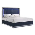 Espejo HomeStock Roble y Blanco con Iluminación LED - Elegante Espejo Moderno para Dormitorio o Tocador