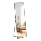 MAYEERTY Mesa de comedor rectangular moderna de madera de 47 pulgadas, estructura de metal con capacidad para 4 a 6 personas para cocina o comedor, nogal oscuro