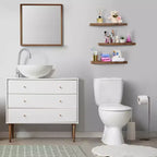 Paquete de 2 estantes de pared flotantes Sorbus (24x9) para dormitorio, decoración, cocina, sala de estar, para trofeos, marcos, estantería