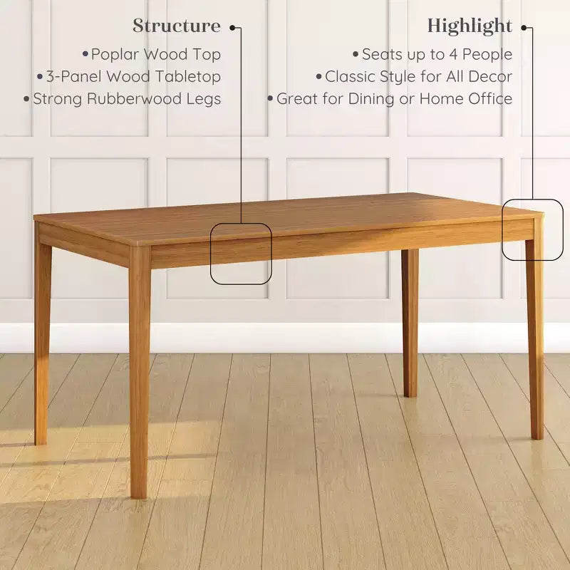 Mesa de comedor para la tripulación (60 pulgadas)