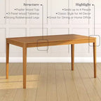 Mesa de comedor para la tripulación (60 pulgadas)