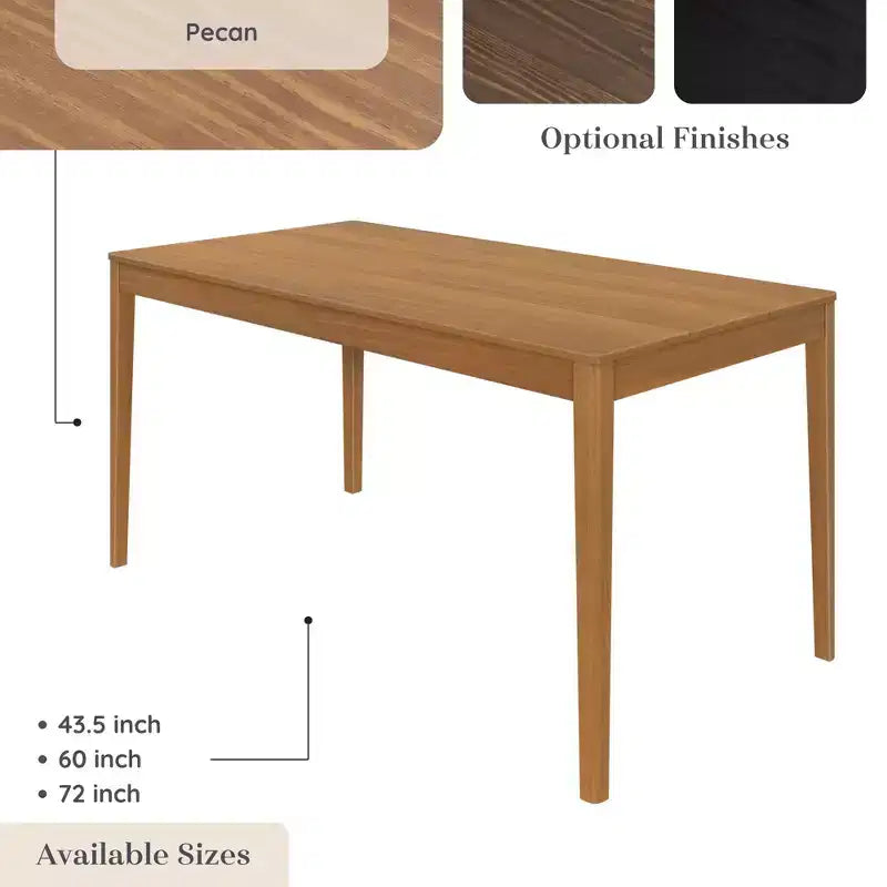 Mesa de comedor para la tripulación (60 pulgadas)