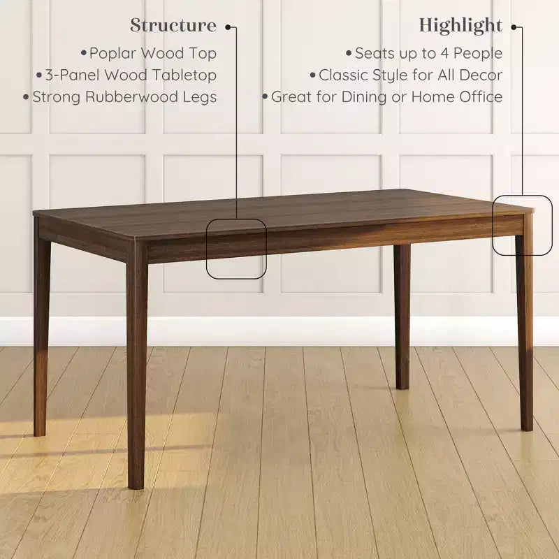 Mesa de comedor para la tripulación (60 pulgadas)