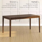 Mesa de comedor para la tripulación (60 pulgadas)