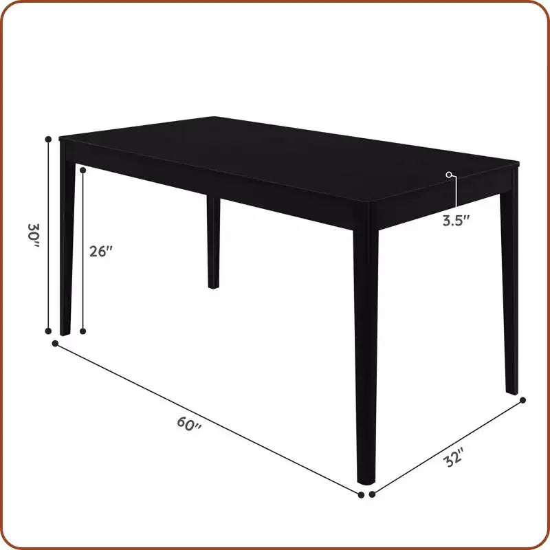 Mesa de comedor para la tripulación (60 pulgadas)