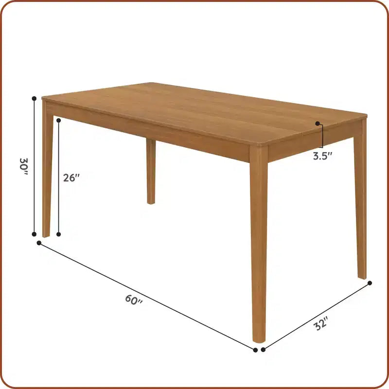 Mesa de comedor para la tripulación (60 pulgadas)