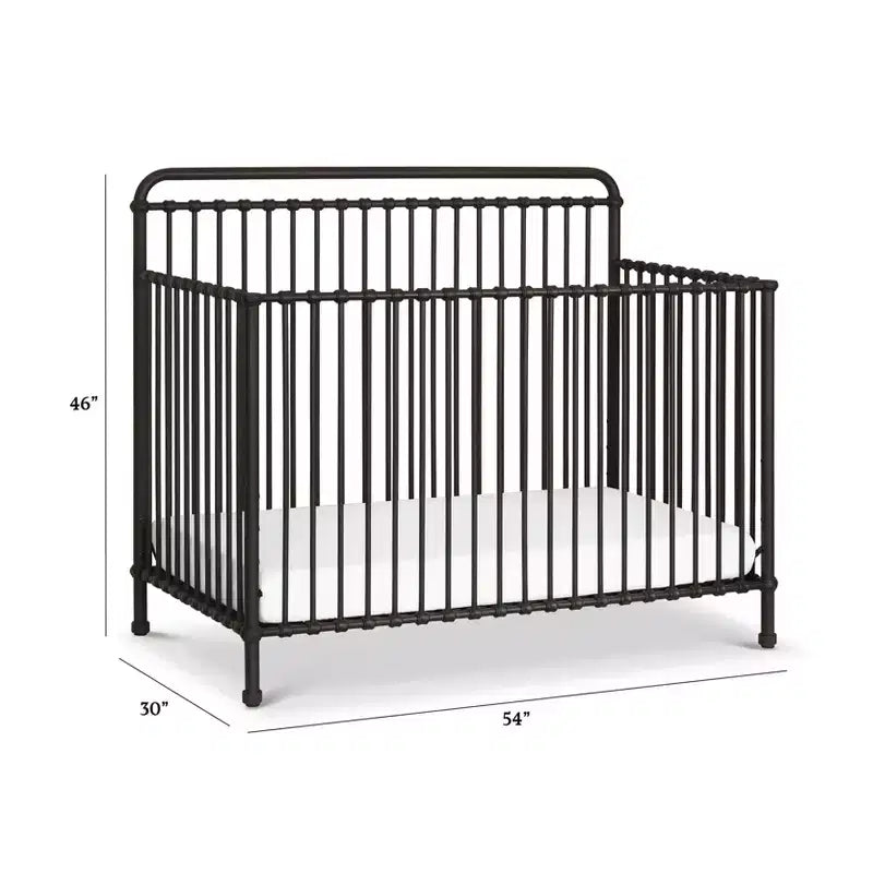 Cuna de metal convertible 4 en 1