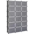 Expandable Plastic Shoe Rack, 12-Tier Shoe Cabinet, Holds 72 Pairs of Shoes, Suitable for Wardrobes, Entryways, Hallways,