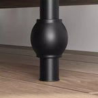 Mesa consola de 43'' con almacenamiento, mesa de entrada rústica tipo granja delgada, mesa de sofá de pasillo moderna de madera y metal con estante, mesa de entrada estrecha para sofá