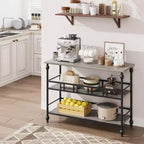Mesa consola de 43'' con almacenamiento, mesa de entrada rústica tipo granja delgada, mesa de sofá de pasillo moderna de madera y metal con estante, mesa de entrada estrecha para sofá