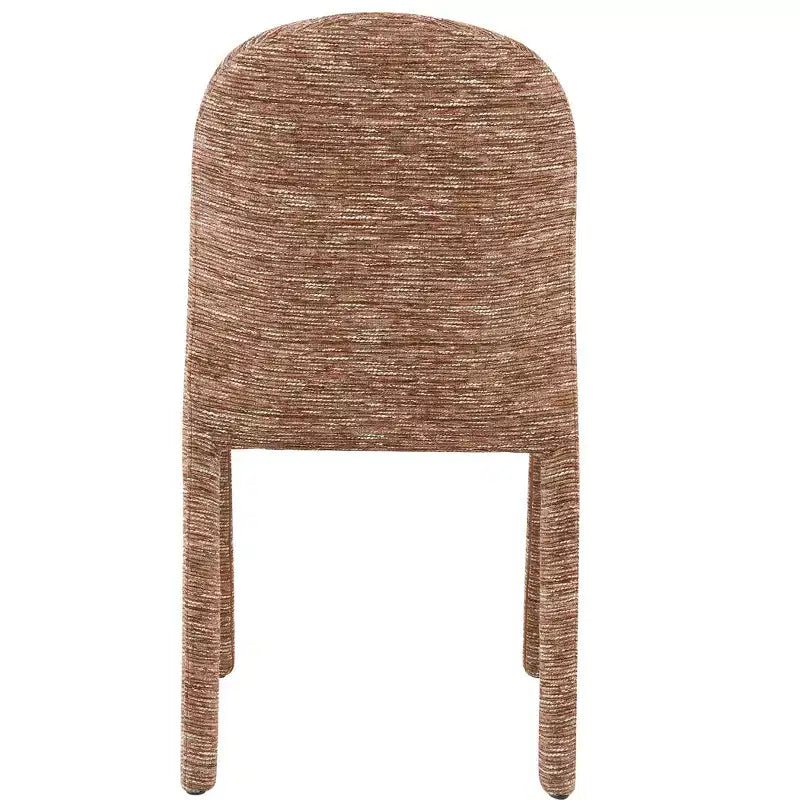 GDFStudio Sillas de Comedor Tapizadas en Chenilla de Metal Voll Moderno (Set de 2)
