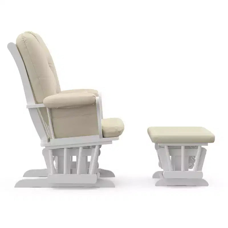 Sillón mecedora con otomana Storkcraft Tuscany Glider para guardería