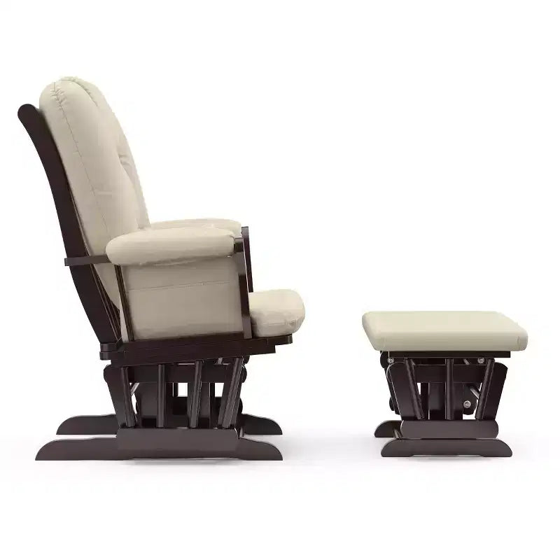 Sillón mecedora con otomana Storkcraft Tuscany Glider para guardería