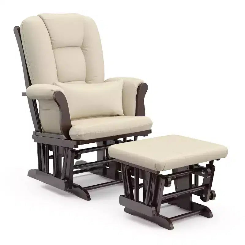 Sillón mecedora con otomana Storkcraft Tuscany Glider para guardería