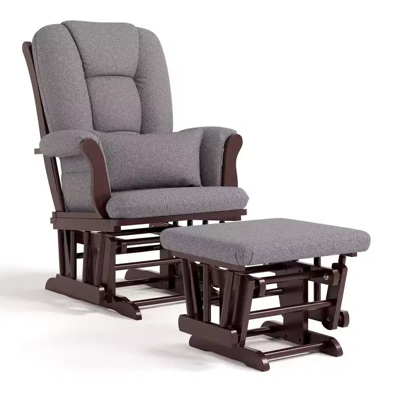 Sillón mecedora con otomana Storkcraft Tuscany Glider para guardería