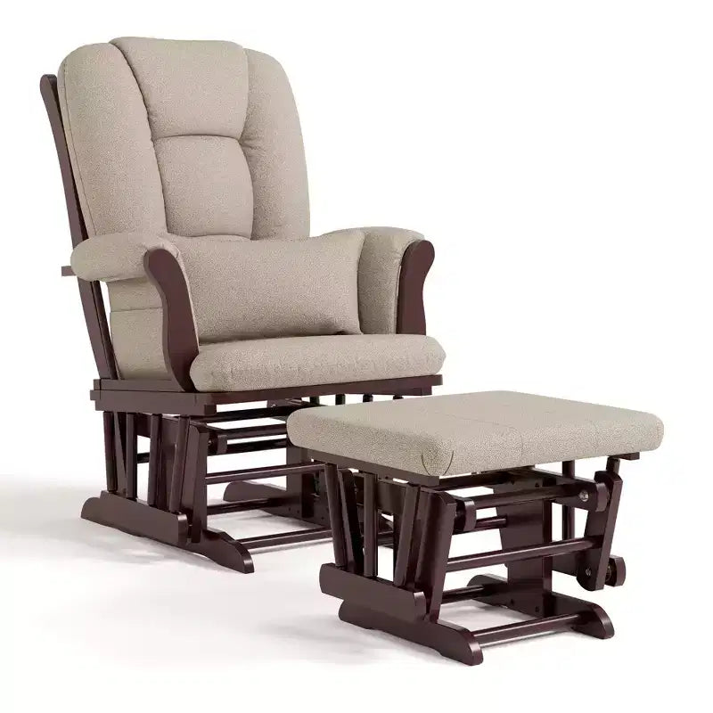 Sillón mecedora con otomana Storkcraft Tuscany Glider para guardería
