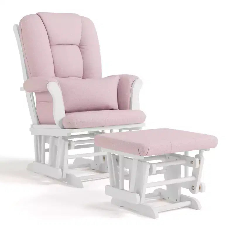 Sillón mecedora con otomana Storkcraft Tuscany Glider para guardería