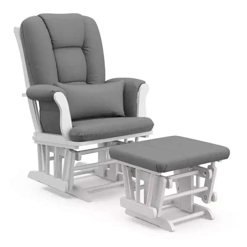 Sillón mecedora con otomana Storkcraft Tuscany Glider para guardería