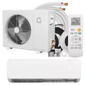GustoWave Mini Split Air Conditioners with Heat Pump, 19 SEER2, White