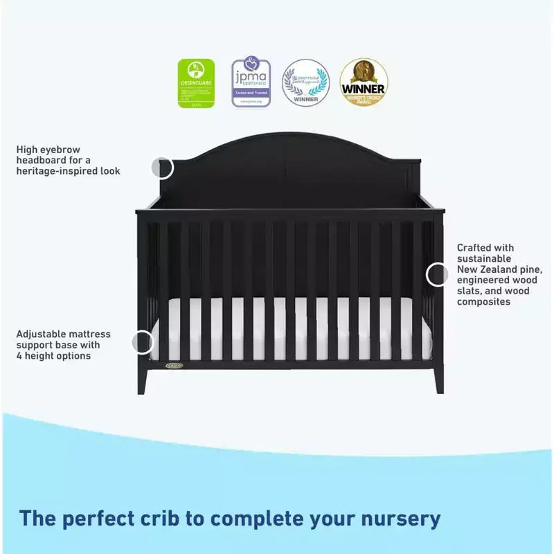 Cuna Convertible 5 en 1 Graco Wilfred