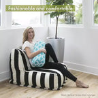 Sillón reclinable Majestic Home Goods color crema